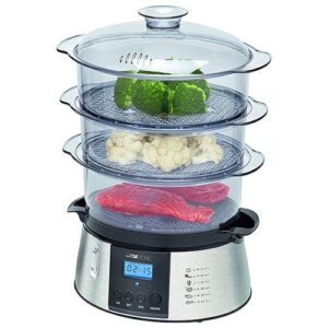 Cuiseur Vapeur Électrique En Inox 800W Clatronic DG 33547