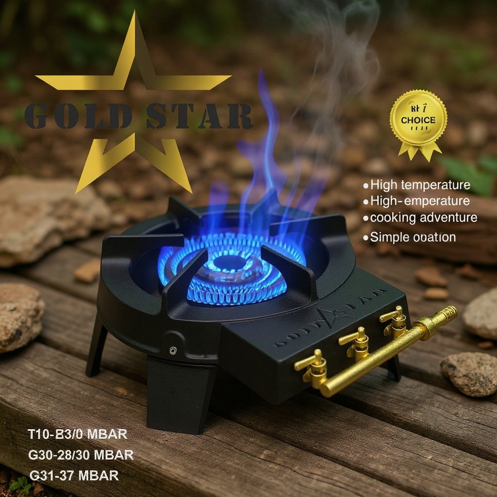 Tabouna Réchaud à Gaz 2 Feux GoldStar – Image 3