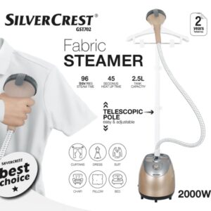 Défroisser a Vapeur 2 EN 1SilverCrest 2000W 2.5L SilverCrest  GS1702