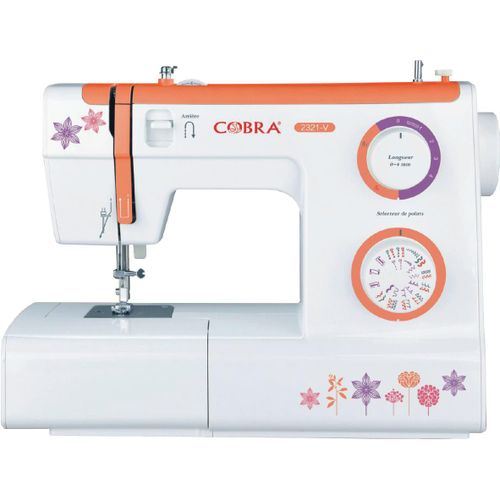 Cobra Machine à coudre Professionnel full options 23 Points 2321-V