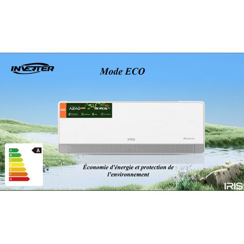 IRIS Climatiseur AZAO + 2025 12000 BTU T3 Inverter - Noir – Image 5