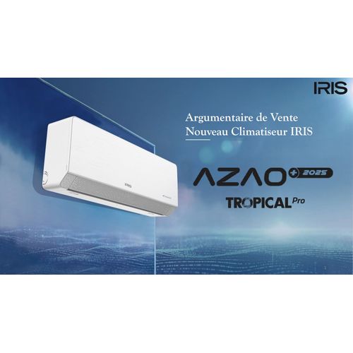 IRIS Climatiseur AZAO + 2025 12000 BTU T3 Inverter - Noir – Image 6