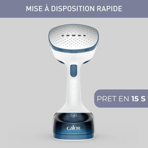 Calor Défroisseur Vapeur A Main Vertical CALOR -1400W -DT7130C0-Blanc-Bleu – Image 7