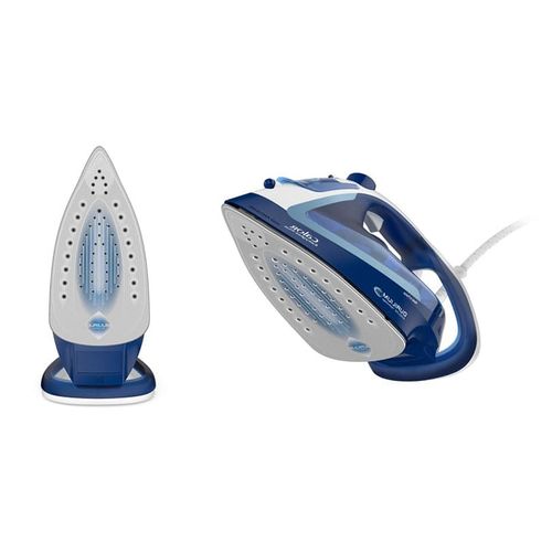 Calor Fer à repasser CALOR EASYGLISS SEMELLE DURILIUM AIRGLIDE 2400 WATT BLEU FV5715 – Image 2