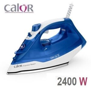 Calor Fer à Repasser Vapeur Express Steam 2400 WattsFV2848CO-Blanc-Bleu