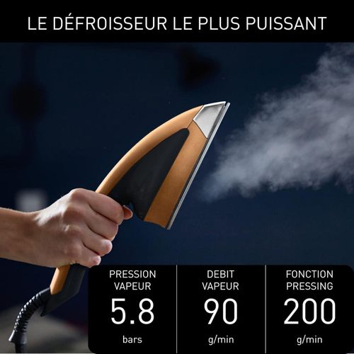 Calor Ixeo Power Defroisseur tout-en-un, 2170 W, planche Smartboard intégrée 3 positions, 5,8 bars, Fabriqué en France QT2020C0 – Image 6