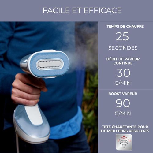 Calor Défroisseur vapeur, Système exclusif à têtes multiples pour 4 actions en 1 - DT9531 – Image 5