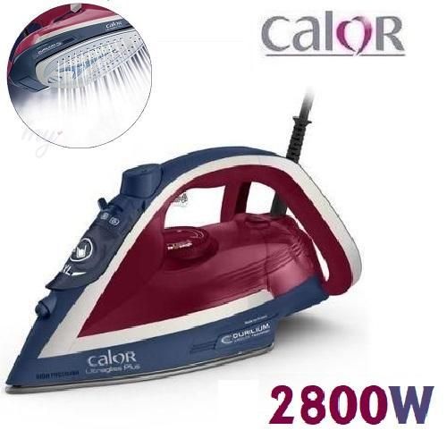 Calor Fer À Repasser Vapeur Semelle Durilium Airglid -2800W-FV6814C0