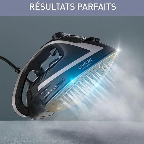 Calor Fer à Repasser à Vapeur 3000 W Avec Filtre De Calcaire et Fonction Pressing 280g/min - PureGliss FV8062C0 – Image 2