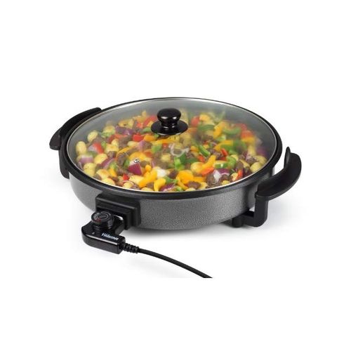 Clatronic Cuiseur Multifonction pizza -pain- Paella 1500W - PP3401- gris/ Noir – Image 5