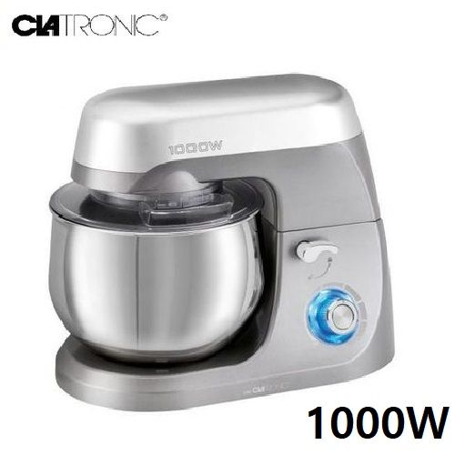 Clatronic Robot Pétrin Multifonctions - Km 3709 - 5 L - 1000 W -Titan