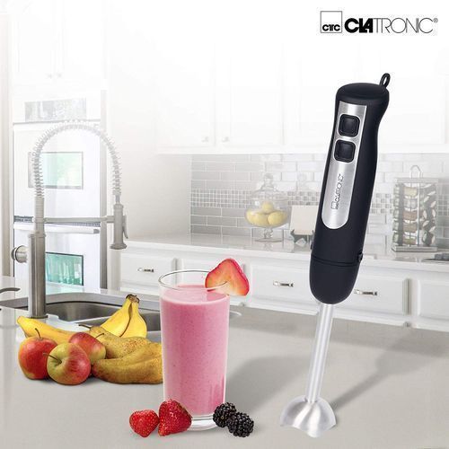 Clatronic Bras Mixeur - 800 W- Sm 3739- Noir- Inox – Image 4