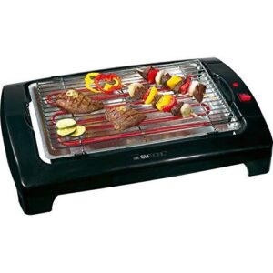 Clatronic Grille & Barbecue Électrique - 2000 Watts - Bq2977- Noir