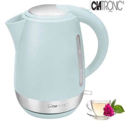 Clatronic Bouilloire Électrique Wk 3691-1,7 L 2200 W- Vert-Menthe