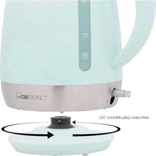 Clatronic Bouilloire Électrique Wk 3691-1,7 L 2200 W- Vert-Menthe – Image 3