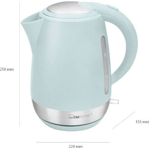 Clatronic Bouilloire Électrique Wk 3691-1,7 L 2200 W- Vert-Menthe – Image 6