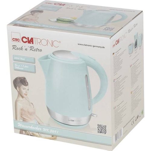 Clatronic Bouilloire Électrique Wk 3691-1,7 L 2200 W- Vert-Menthe – Image 7