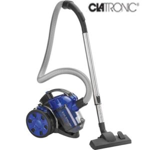 Clatronic Aspirateur Traîneau Cyclon Sans Sac- Bs 1308-Tube Télescopique En Métal -Bleu
