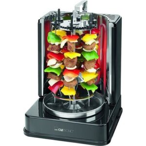 Clatronic Multigrill- 3En1 - Rôtisserie Verticale - Dvg 3686- 1400 W - Noir