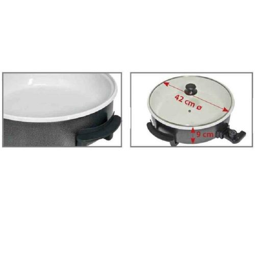 Clatronic Cuiseur À Paella - Pp 3570C - Blanc / Gris – Image 3