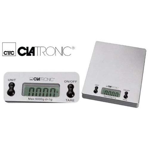Clatronic Balance Alimentaire Numérique En Acier Inoxydable – Image 3