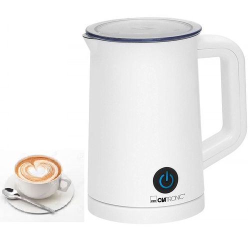Clatronic Mousseur à lait Électroniques avec couvercle anti-éclaboussures 600w --Blanc – Image 3