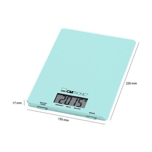 Clatronic Balance De Cuisine Numérique 5 KG - Vert – Image 4