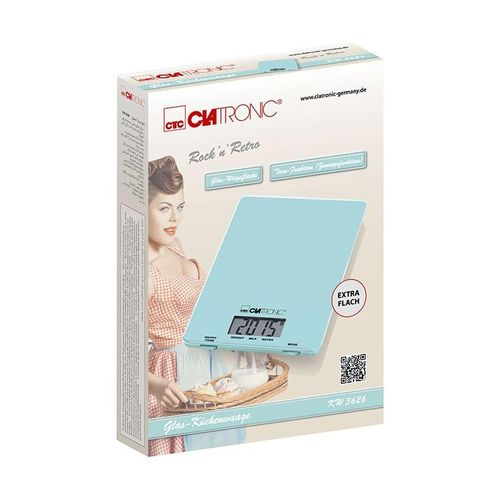 Clatronic Balance De Cuisine Numérique 5 KG - Vert – Image 5