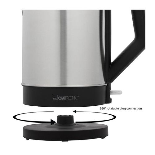Clatronic Bouilloire Électrique Sans Fil 2200W 1.5L - Noir – Image 2