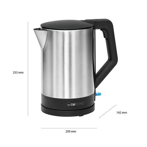 Clatronic Bouilloire Électrique Sans Fil 2200W 1.5L - Noir – Image 5
