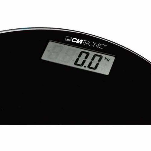 Clatronic Pèse Personne 150 Kg En verre - Balance de Salle de Bain Noir – Image 3