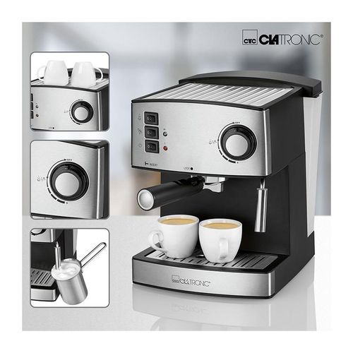 Clatronic Machine A Café A Bras - 850 W 15 bars - ES3643 – Image 4