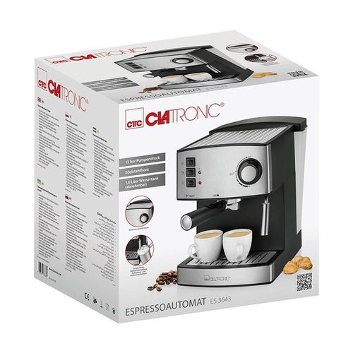 Clatronic Machine A Café A Bras - 850 W 15 bars - ES3643 – Image 7