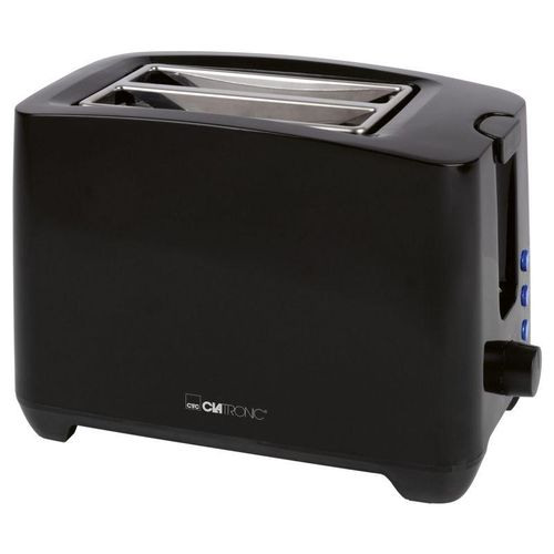 Clatronic Grille Pain 2 Tranches 650-750 W - Décongélation Et Réchauffage - TA 3801 Noir – Image 3