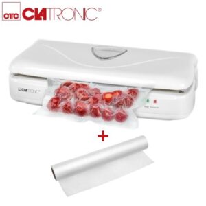 Clatronic Machine A Sceller Sous Vide Electrique Avec 1 Rouleau Offert - 100 W - FS 3261
