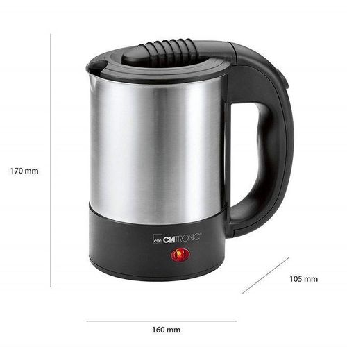 Clatronic Bouilloire de Voyage-WKR 3624- inox/noir – Image 4