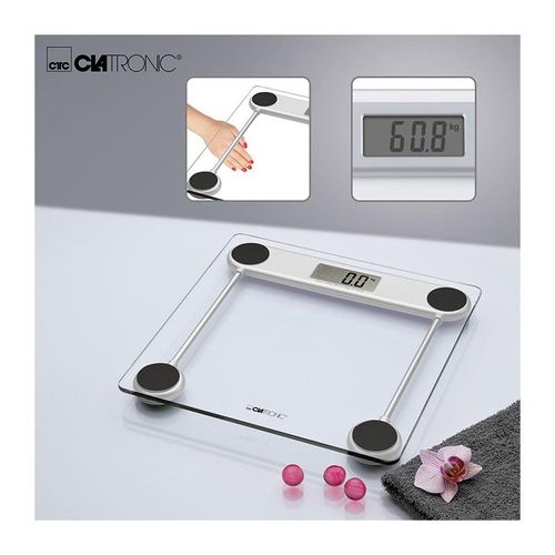 Clatronic Pèse personne électronique en verre PW 3368 – Image 3