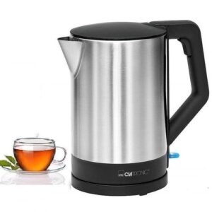 Clatronic Bouilloire Électrique 1.5 L -2200 W - Wks 3692- Inox/Noir