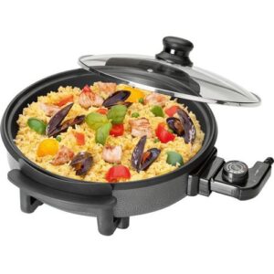 Clatronic Cuiseur à paella et pizza 1500W 36 cm - PP 3402