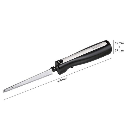 Clatronic Couteau Électrique Clatronic Em 3702 Acier Inoxydable, Noir – Image 2