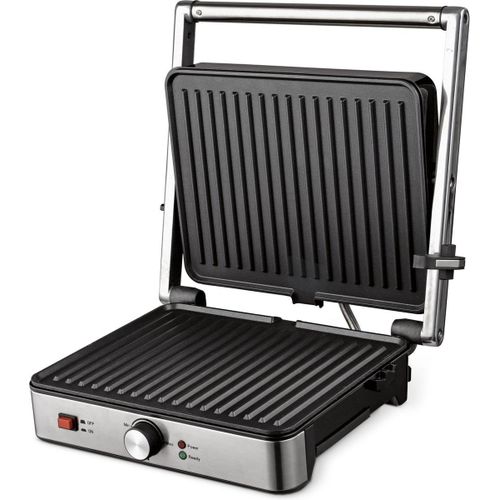 Heinrich Bauer Panineuse Contact Grill 2000W Ouverture à 180° - HKG 8685 – Image 2