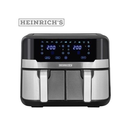 Heinrich Bauer Friteuse Sans Huile Air Fryer Double Bac 2400W 9L – Image 2