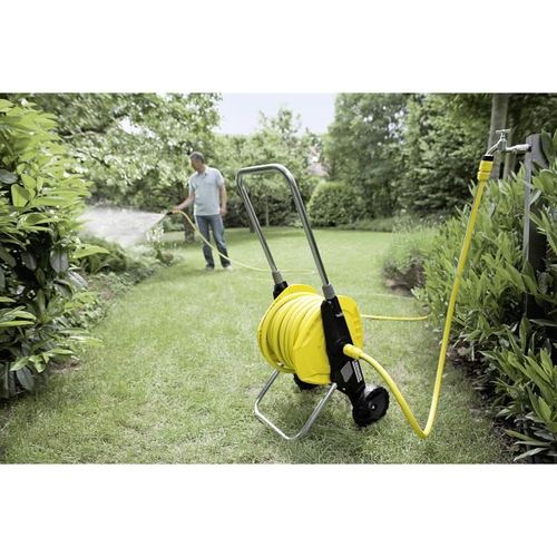 Karcher Chariot Dévidoir - 20 M - Jaune- Jaune/Noir – Image 4