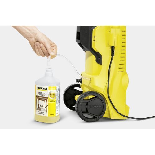 Karcher Pack Nettoyeur A Pression K2 Power Control 110 Bar- Jaune+ Canon A Mousse 0.3L Gris – Image 3