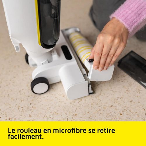Karcher Aspirateur-Laveur sans Fil , avec 3 Modes de Nettoyage, autonomie de la Batterie : Environ 30 Min, Surface de Nettoyage par Charge de la Batterie : Environ 130 m² - FCV 3 – Image 7