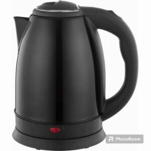 kitchef Bouilloire En Acier Inoxydable 1,8 Litre 1500 w noir/Inox