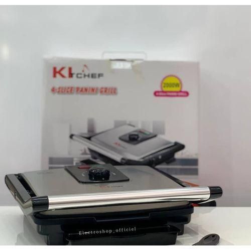 kitchef Panineuse 4 tranches 2000 w KT-402 – Image 2