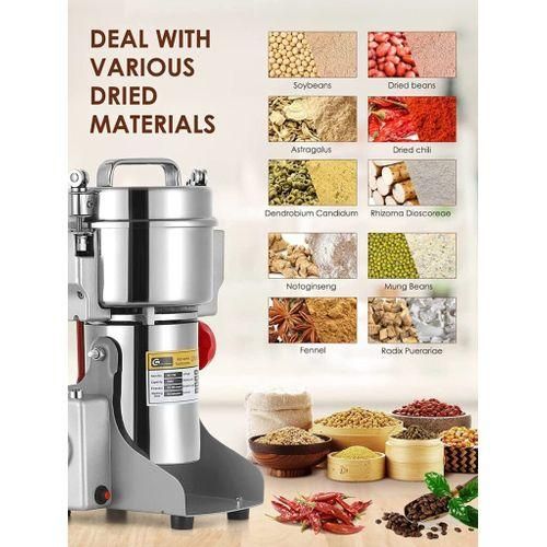 kitchef Broyeur à épice et grains électrique – 500g puissance 2000 watt – Image 3