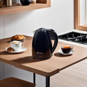 kitchef Bouilloire 1,8 Litre 1500 w noir