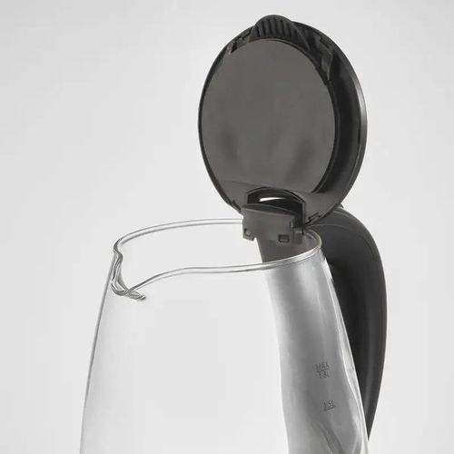 kitchef Bouilloire Électrique En Verre,1.8 litre inox verre 1500 watt LED ecran digital – Image 5